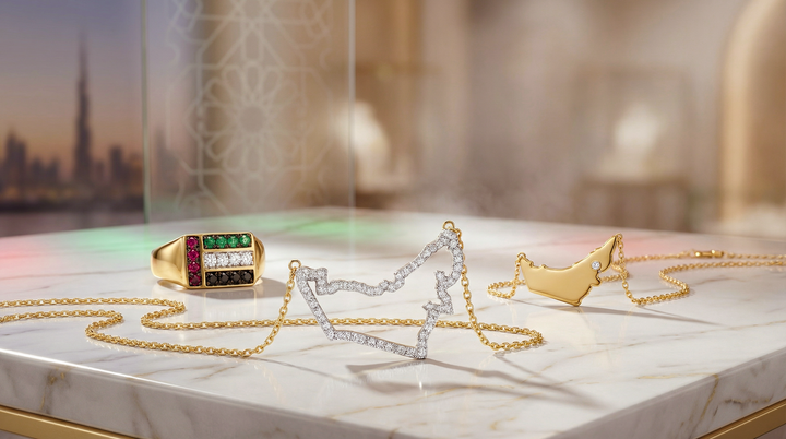 6 Meaningful UAE Pride Jewelry Pieces to Celebrate the Spirit of the Emirates