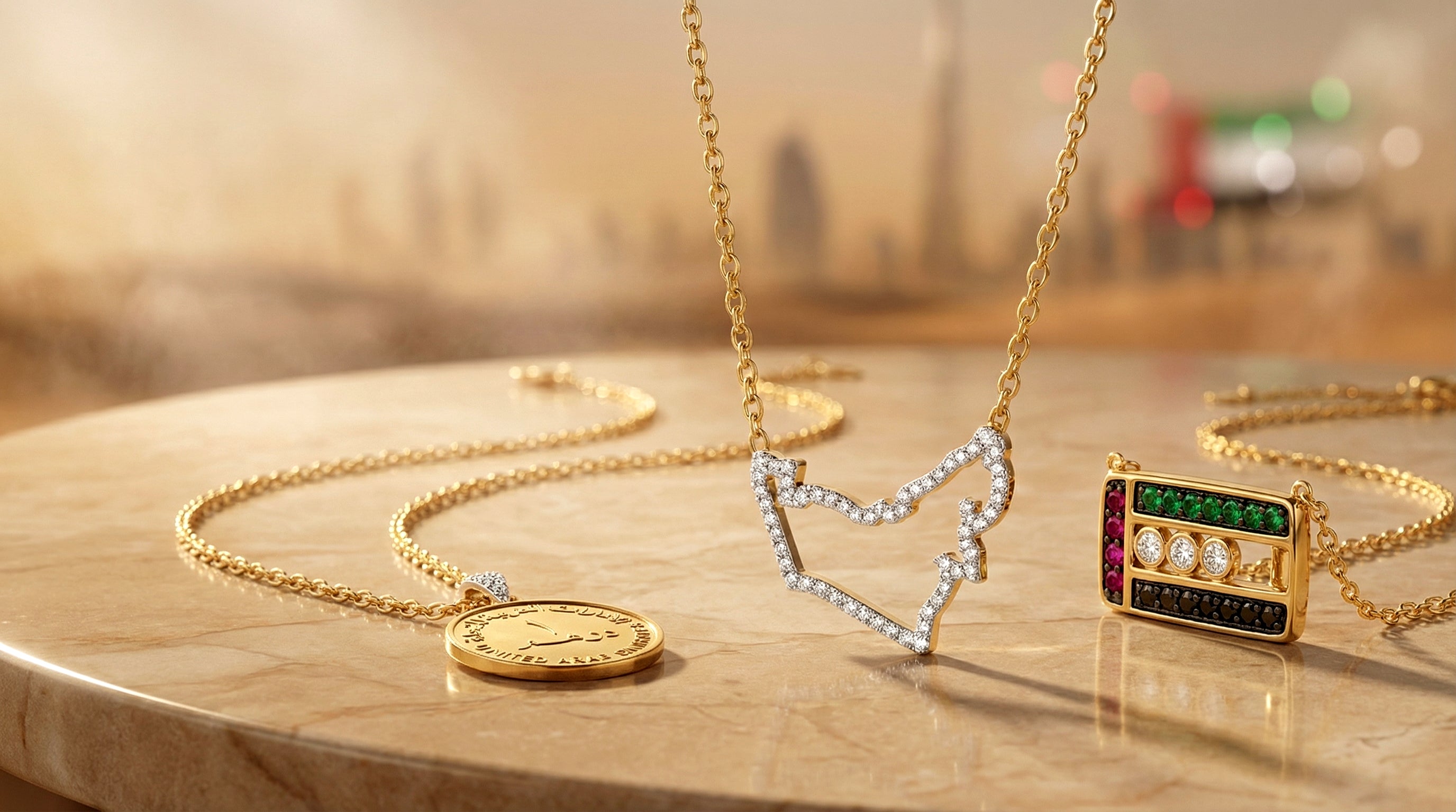Best UAE Map Necklaces to Celebrate Your Connection to the Emirates