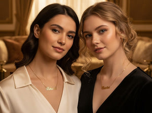 Custom Name Necklace Dubai: How Piece of You Creates Personalized Gold Jewellery That Tells Your Story