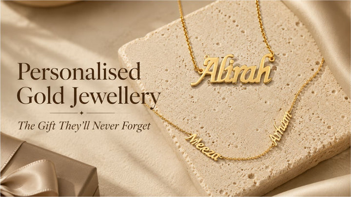 Personalised Gold Jewellery Dubai | 18K Custom Gifts