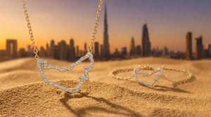 UAE Map Necklace: Meaning, Symbolism & Why UAE Pride Jewelry is Trending