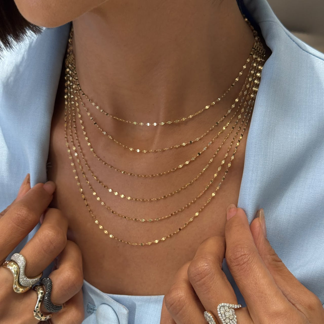 The Liquid Gold Collector's Necklace