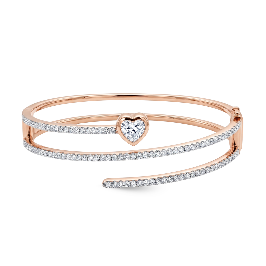 Luxury edit Fancy Shape Statement Bangle
