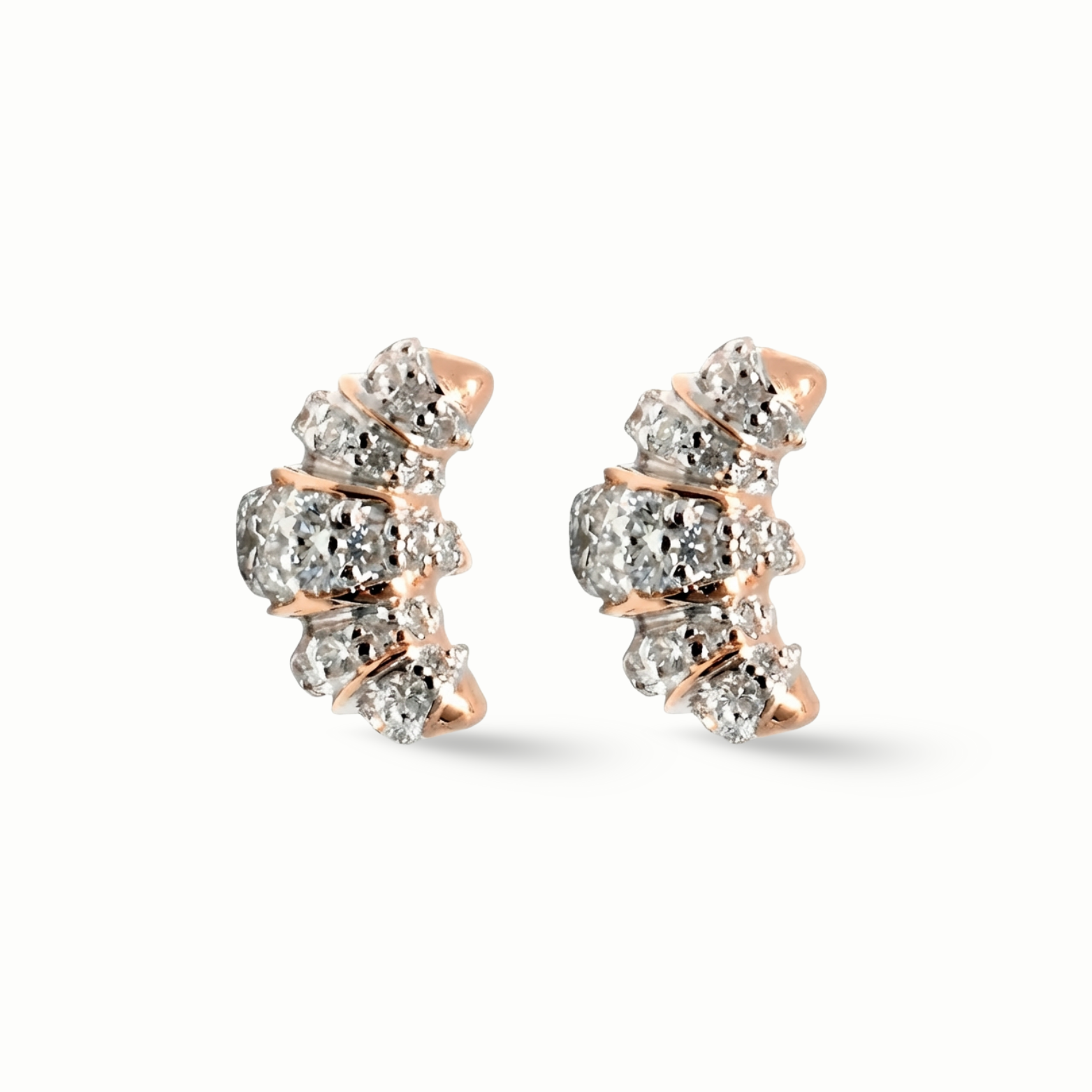 Tiny Treasures Croissant Earrings