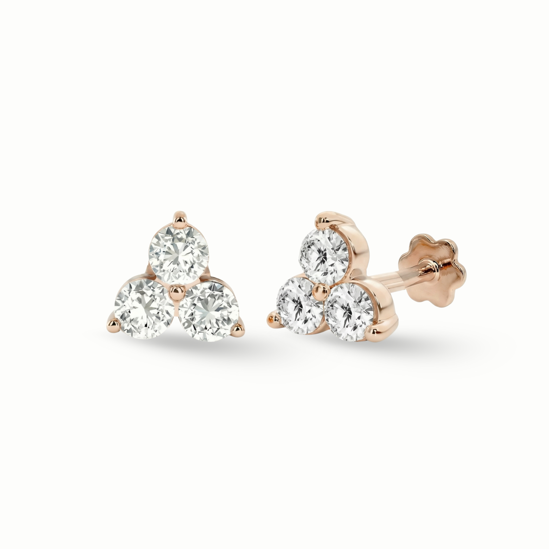 Timeless essentials Trilogy Ear Studs