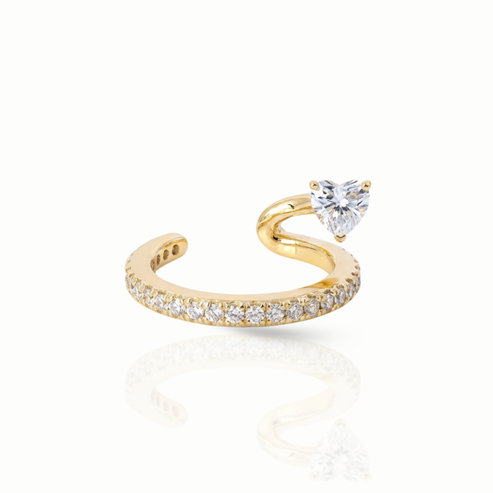 Timeless essentials Floating Diamond Ear Cuff