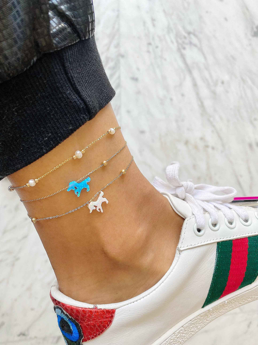 Timeless essentials Charms Anklet