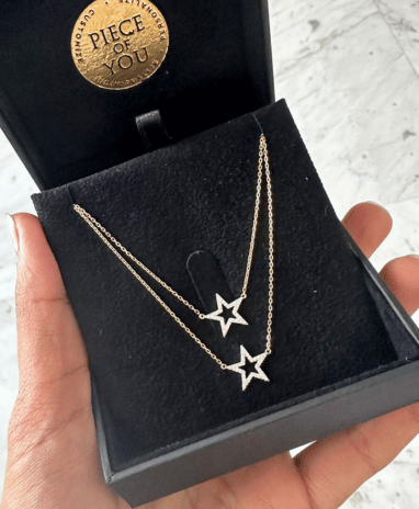 Timeless essentials Diamond Star or Heart Necklace