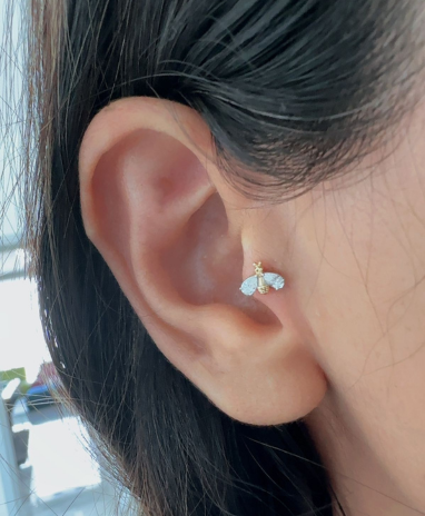 Timeless essentials Bee Ear Studs