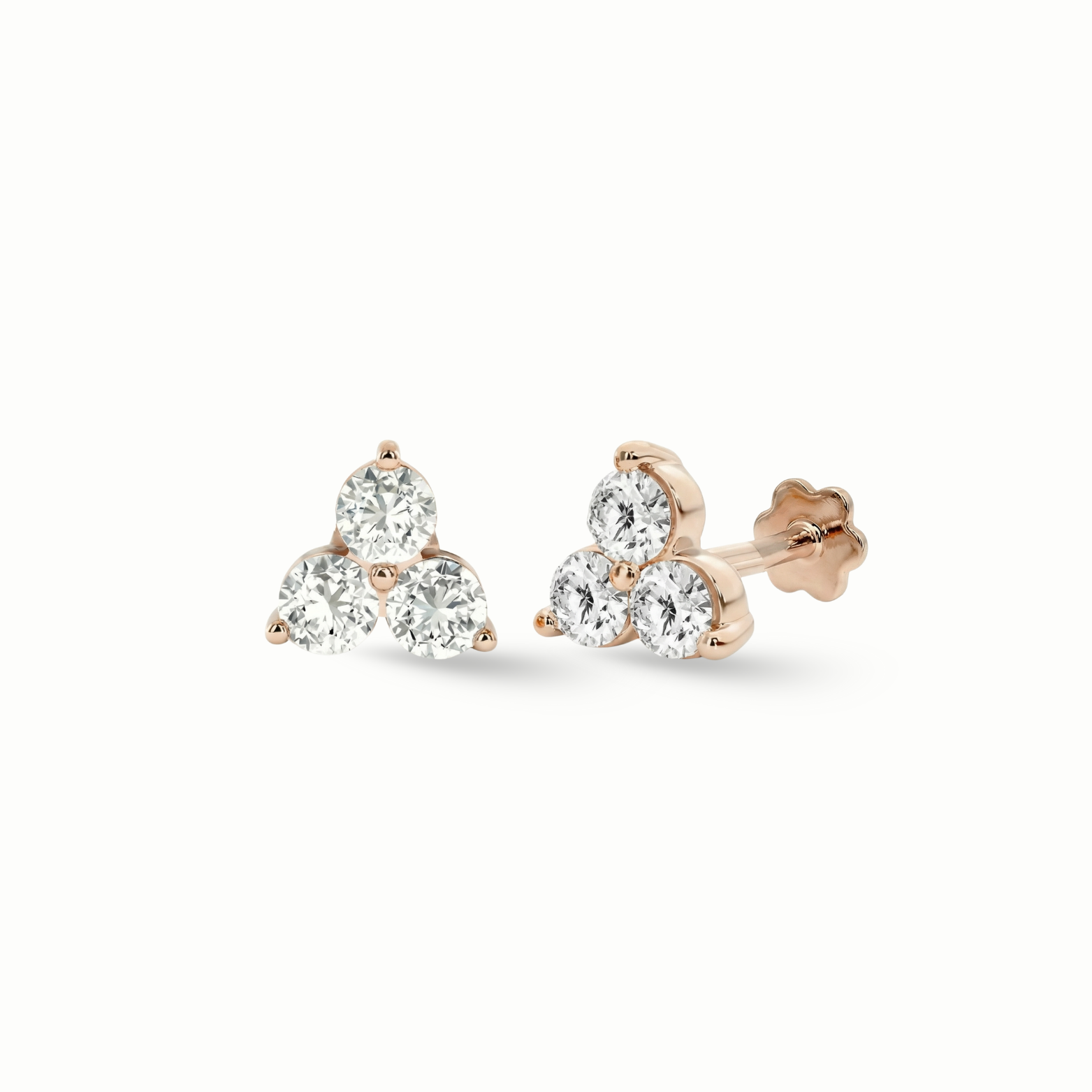 Timeless essentials Trilogy Ear Studs