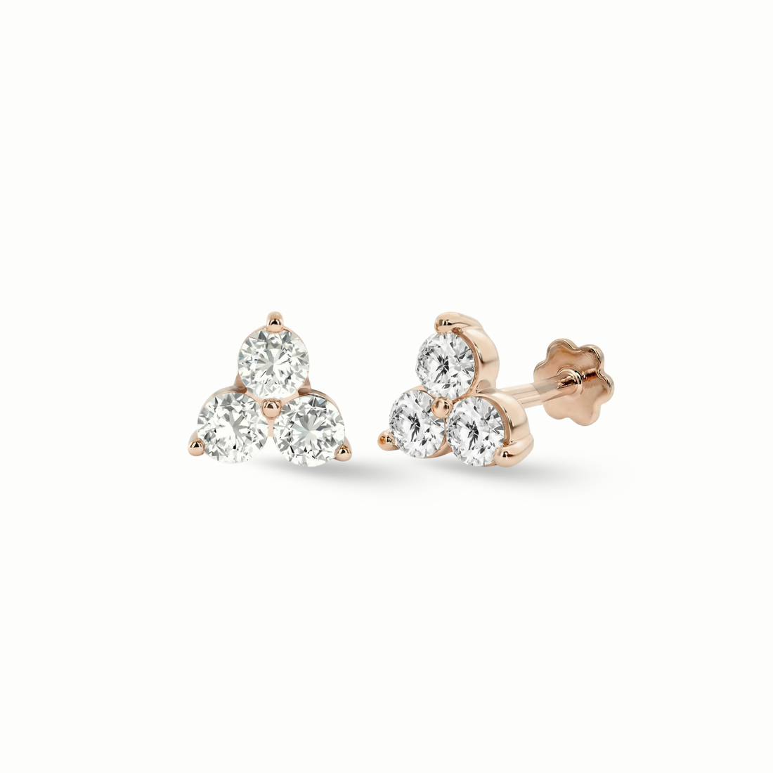 Timeless essentials Trilogy Ear Studs