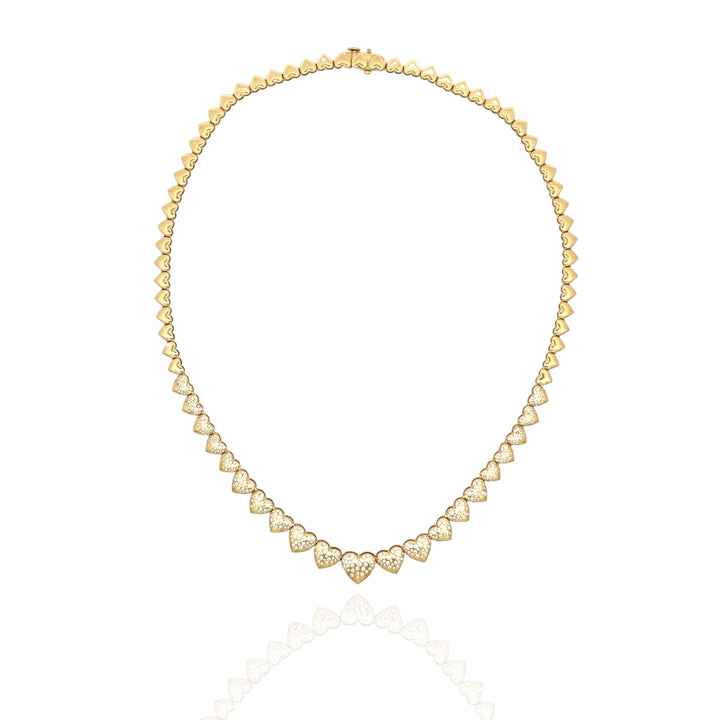 Luxury edit Hearts Necklace