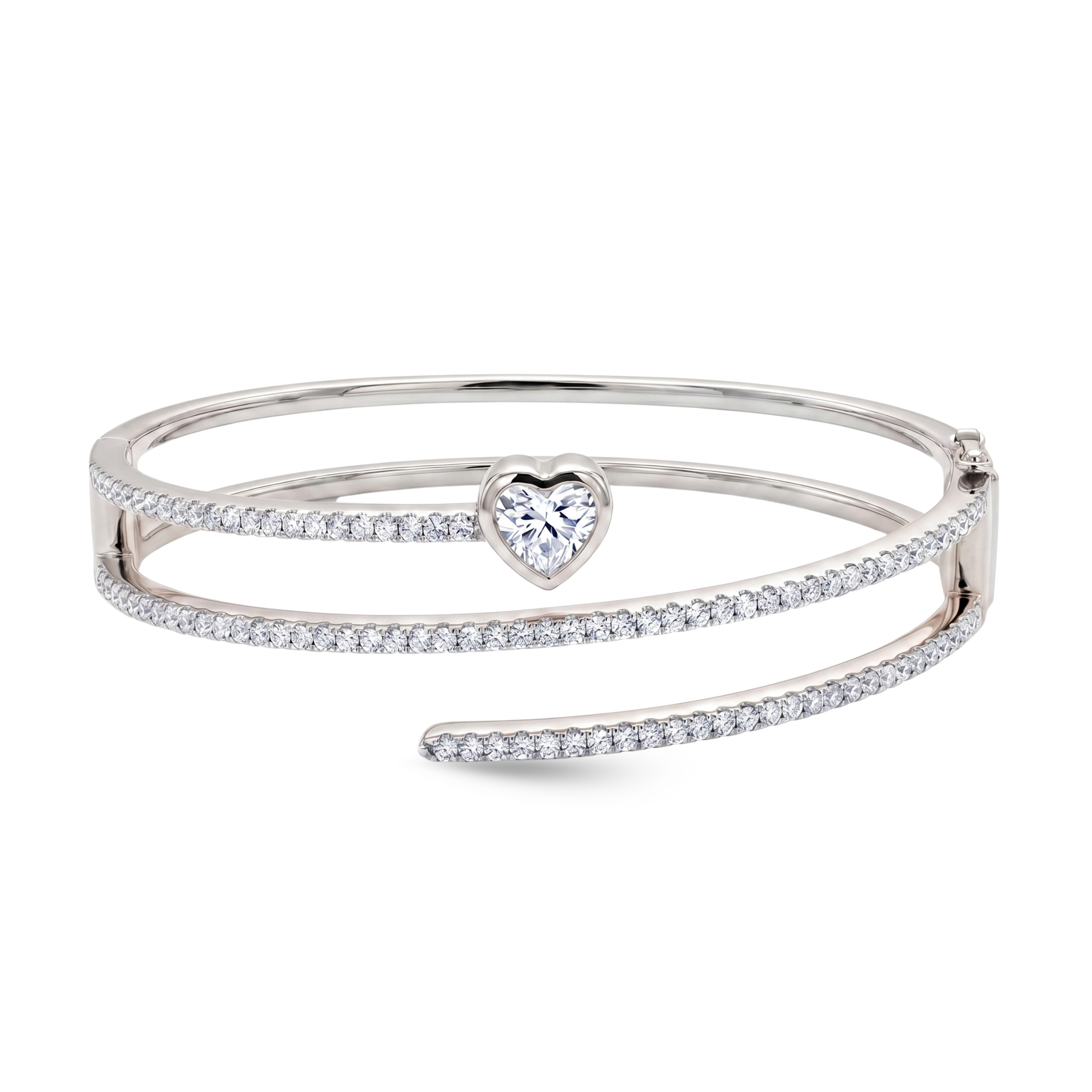 Luxury edit Fancy Shape Statement Bangle