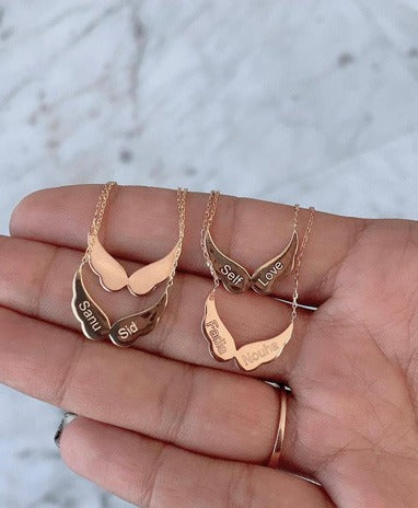 Timeless essentials Angel Wings Necklace