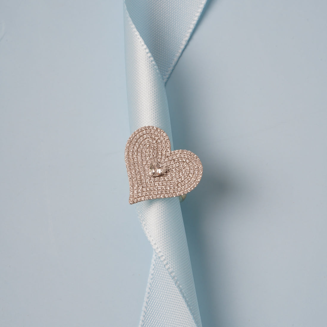 Amara Statement Heart Ring