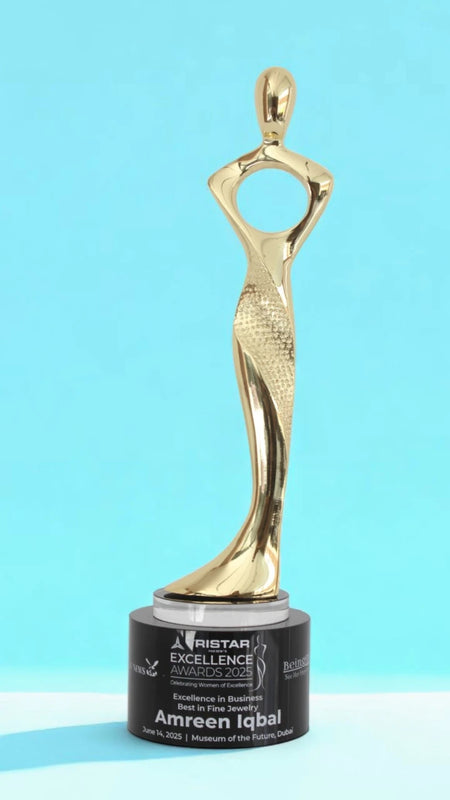 EXCELLENCE AWARD FOR BEST IN LUXURY RETAIL GulfNews & BeingShe