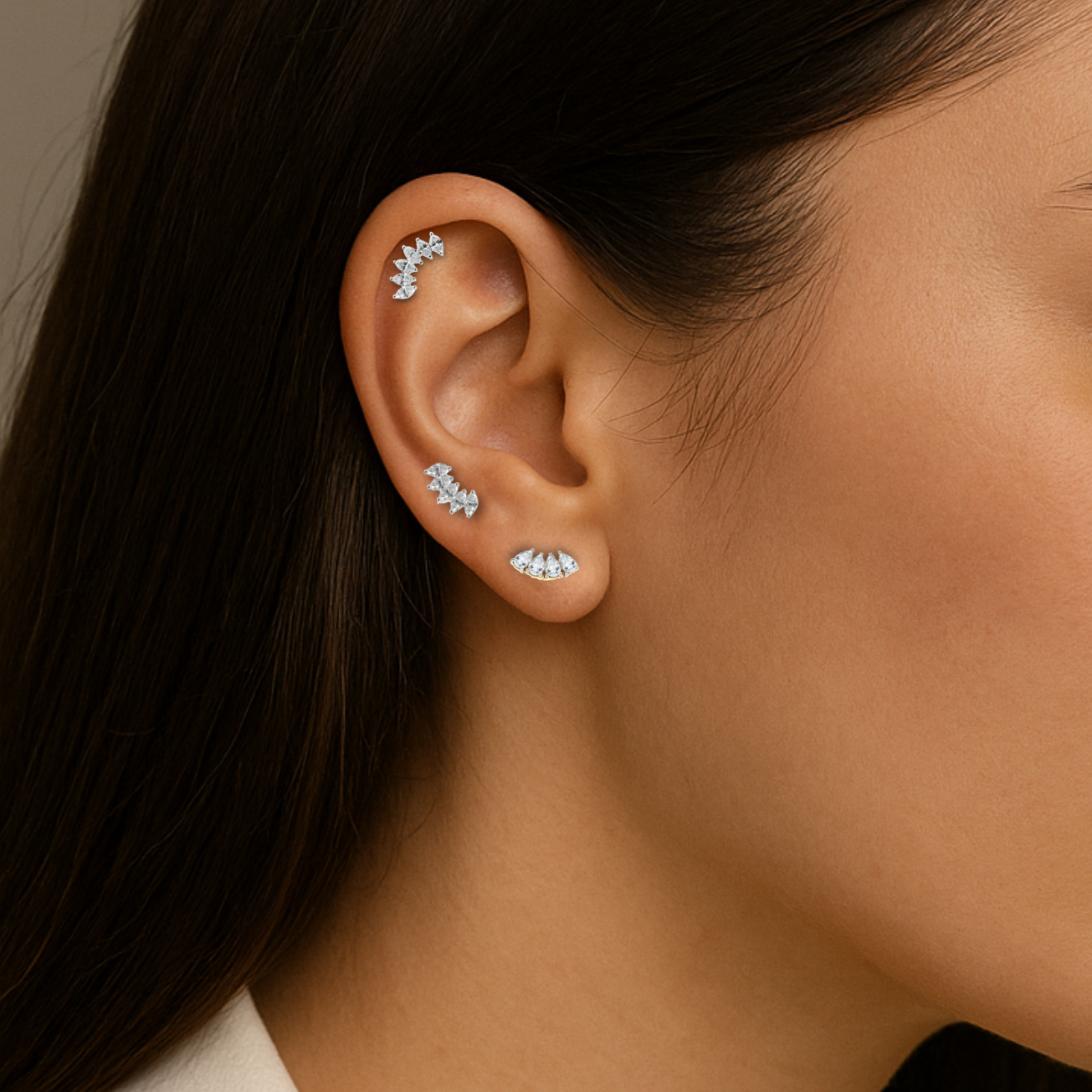 Timeless essentials Curve Earrings