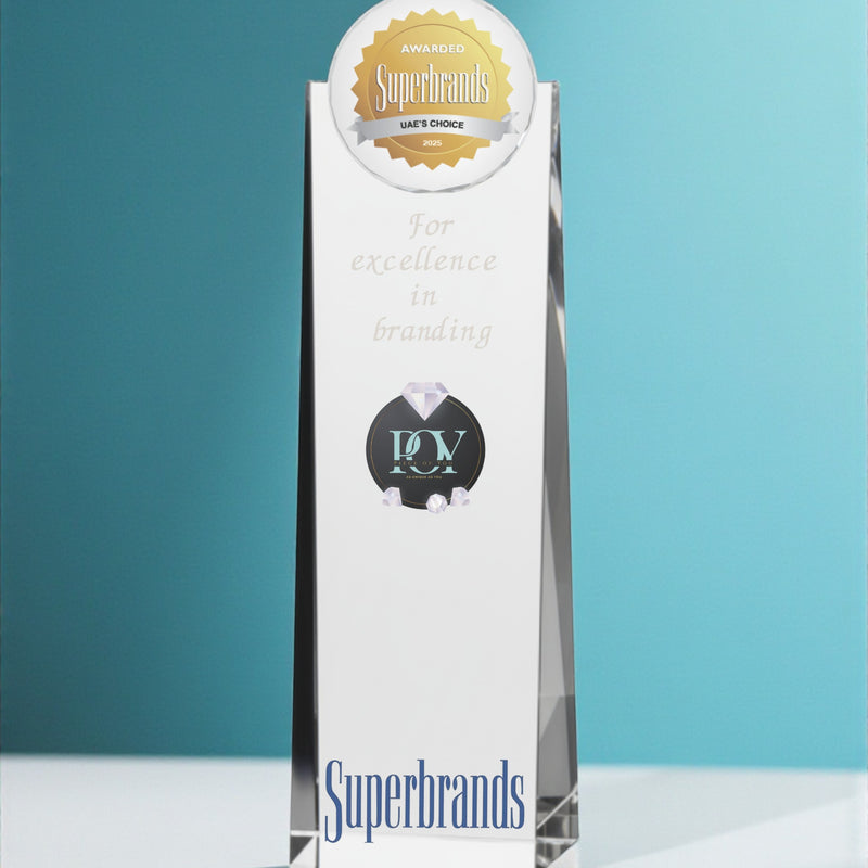 SUPERBRANDS AWARDED TO OUR BRAND "PIECE OF YOU" FOR EXCELLENCE IN BRANDING