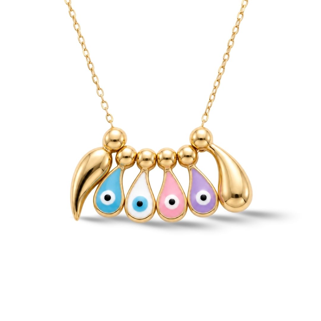 Legacy Family Enamel Necklace
