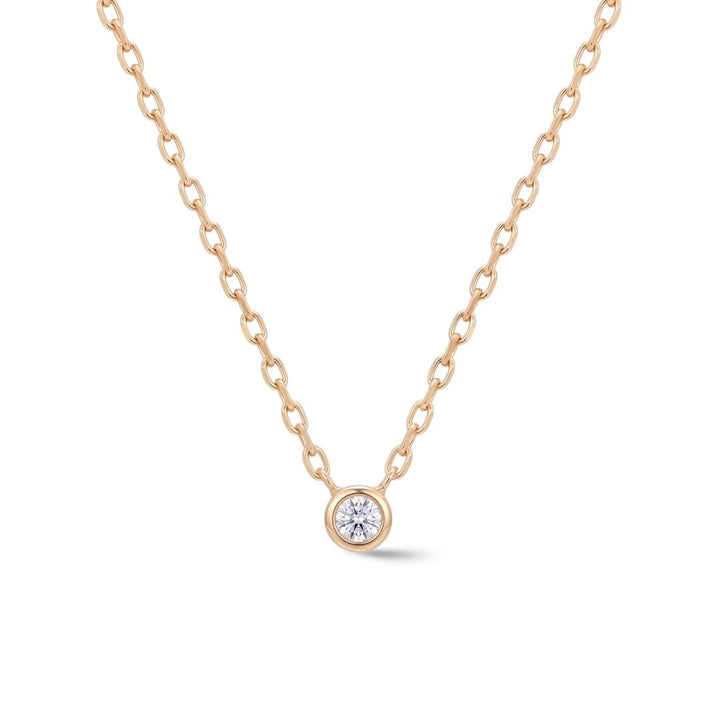 Timeless essentials Single Solitaire Necklace