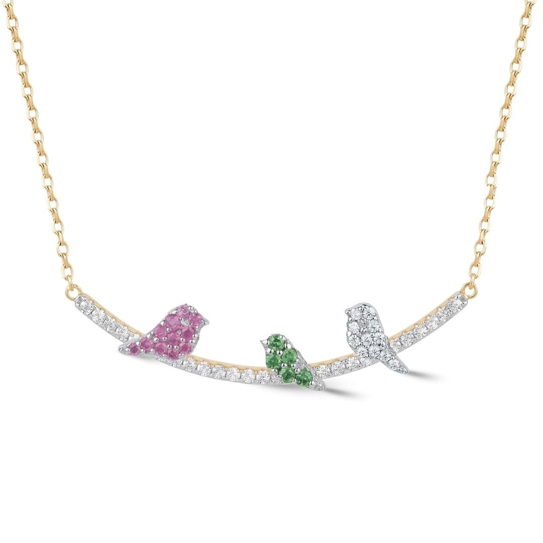Keepsake Flock Diamond Necklace