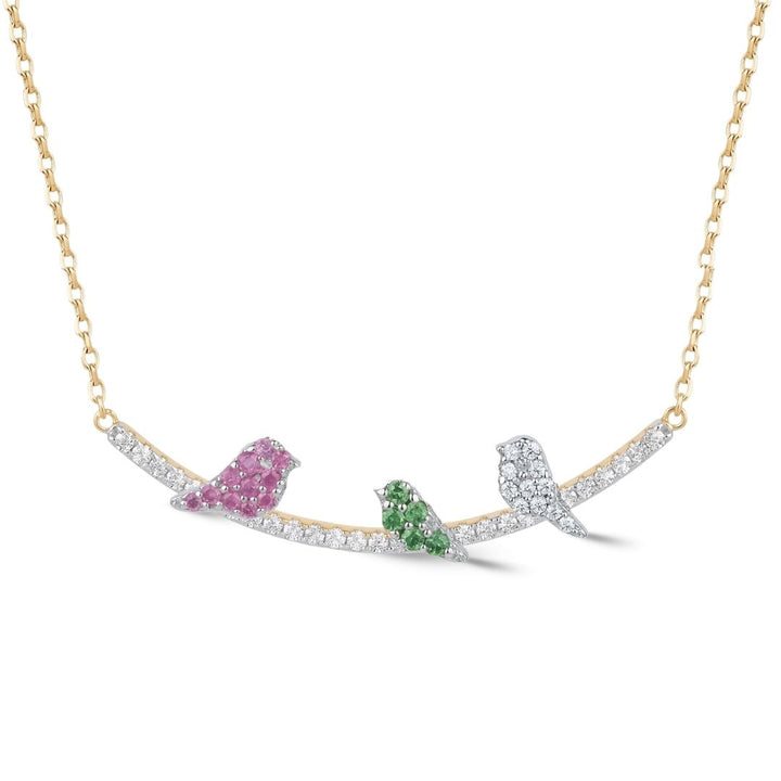Keepsake Flock Diamond Necklace