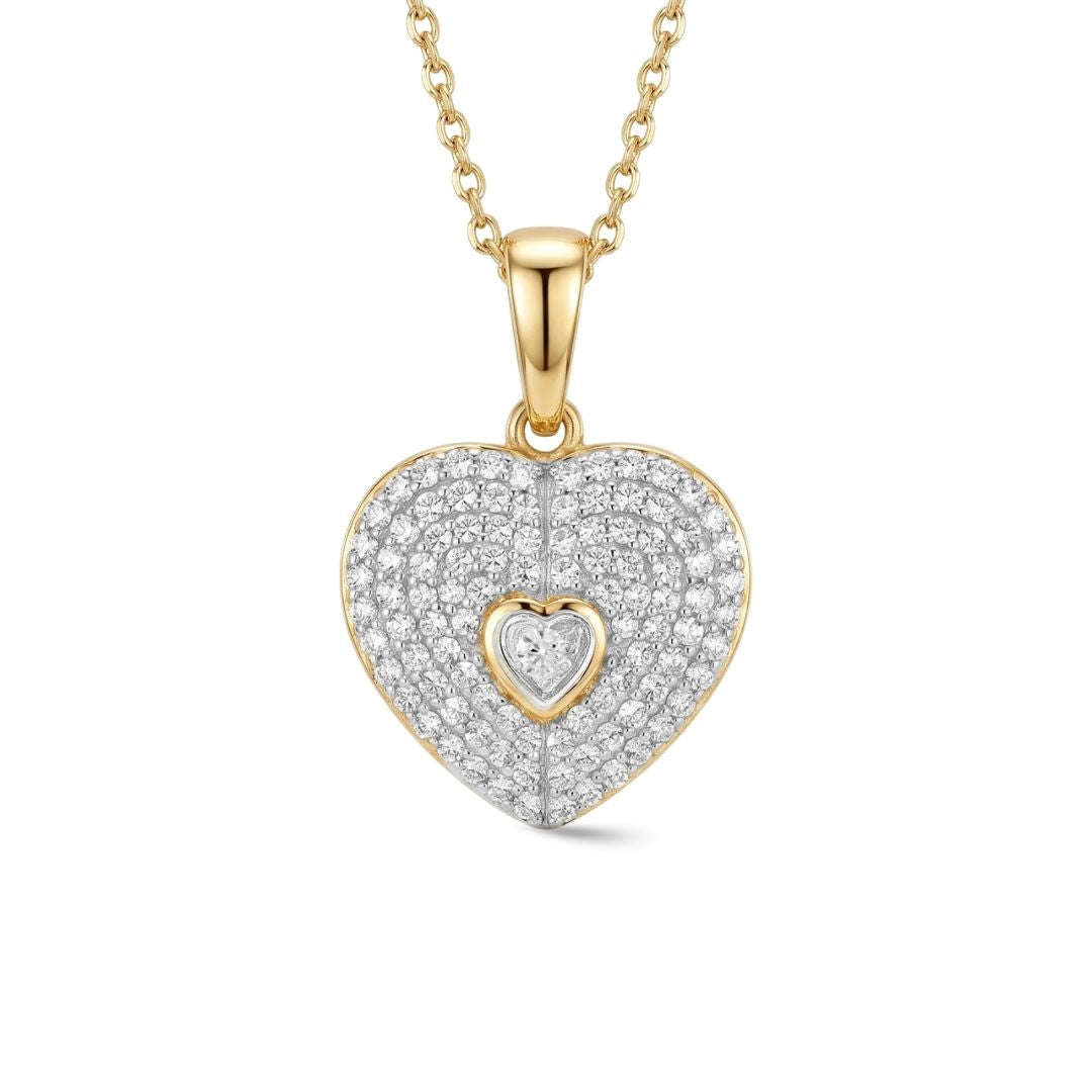 Luxury Edit Openable Heart Necklace