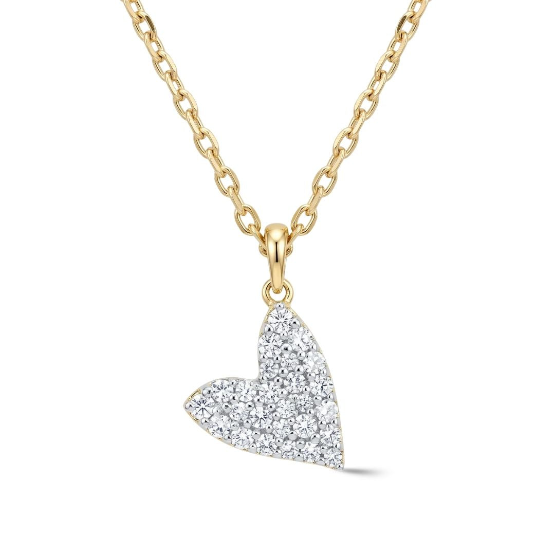 Amara Dainty Heart Necklace