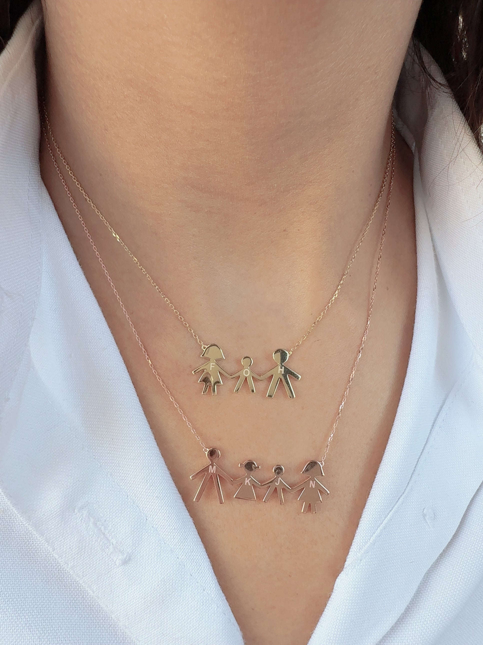 Legacy Family Gold Necklace