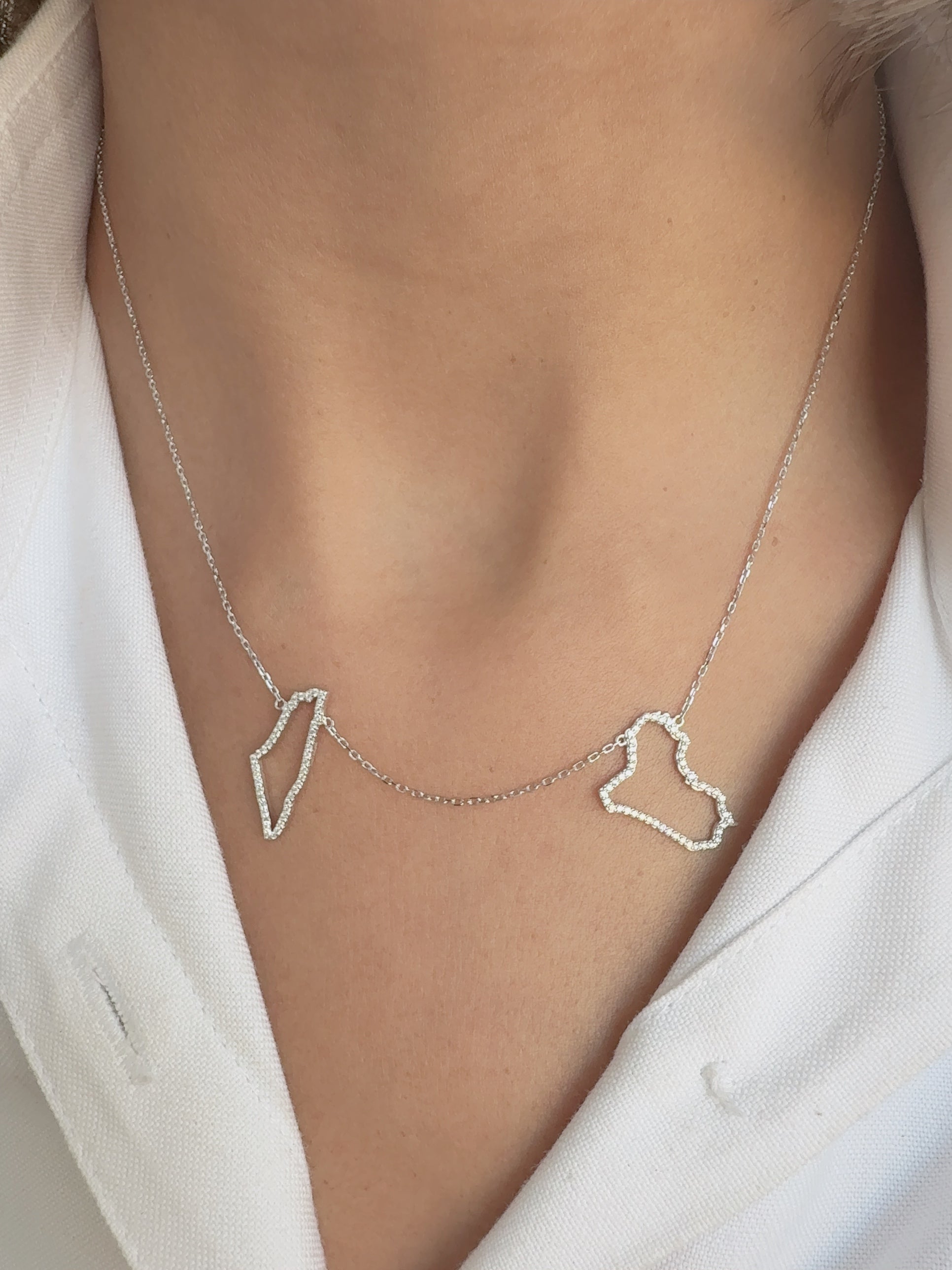 World Roots Necklace (Personalize with Any Countries)