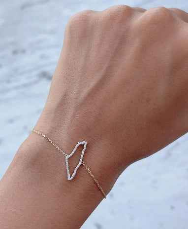 Roots Maps Bracelet