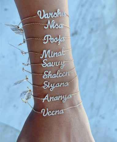 Zeeana Name Bracelet