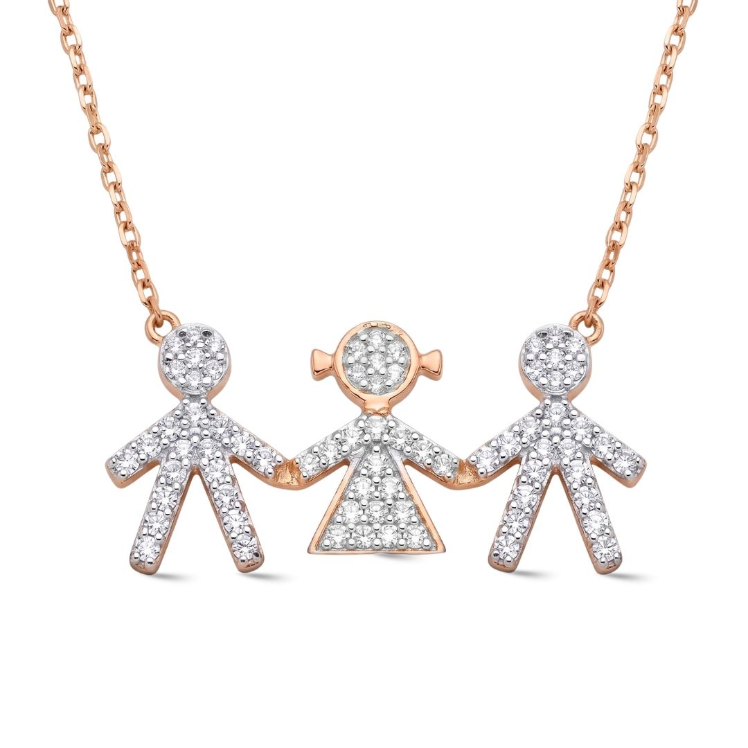 Zeeana Children's Diamond Necklace