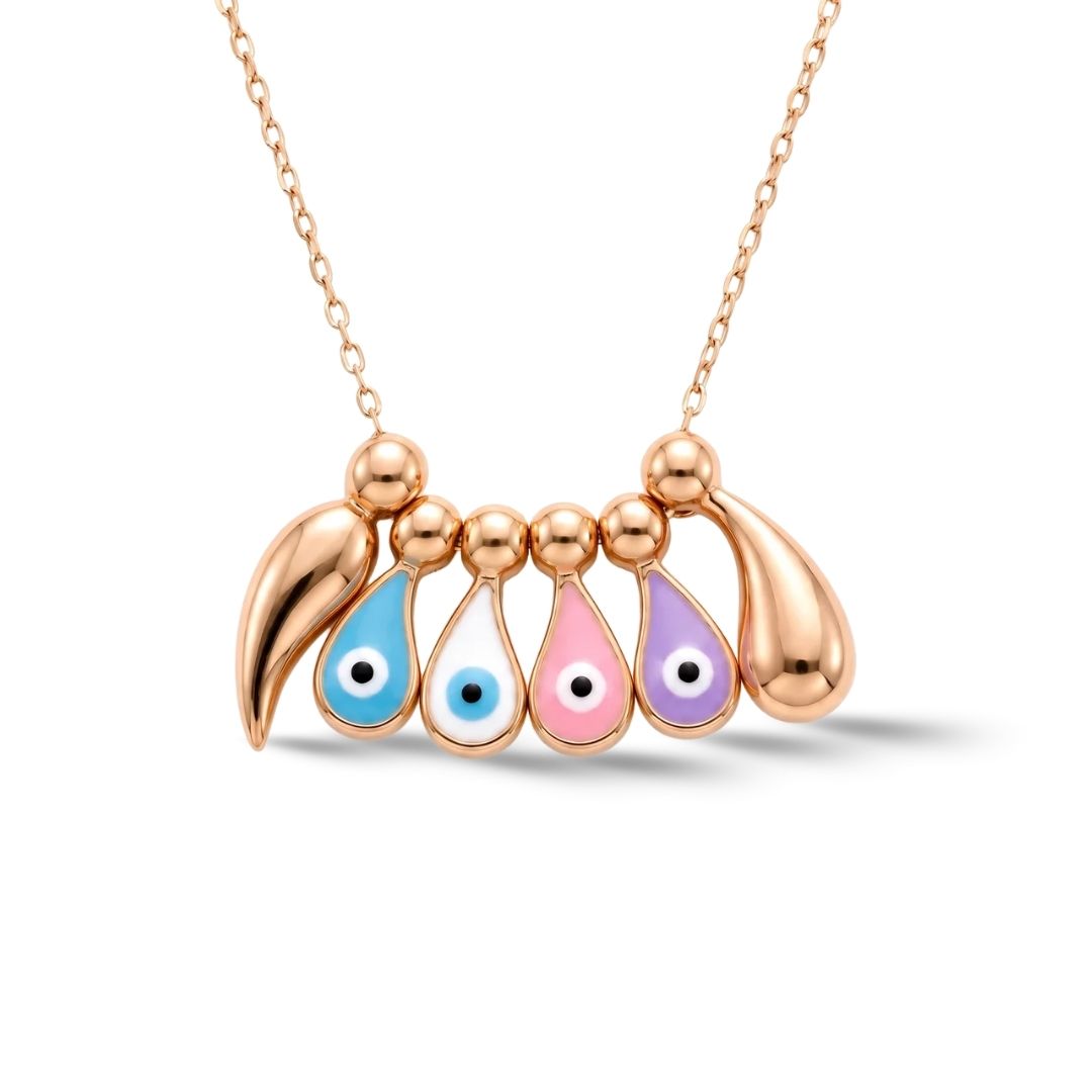 Legacy Family Enamel Necklace