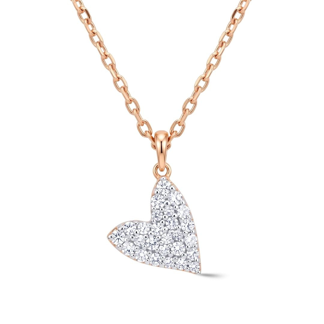 Amara Dainty Heart Necklace