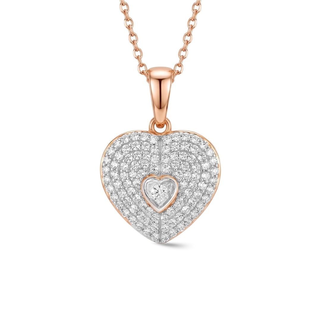 Luxury Edit Openable Heart Necklace