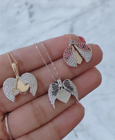 Luxury edit Openable Wings Necklace