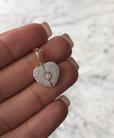 Luxury edit Openable Heart Necklace