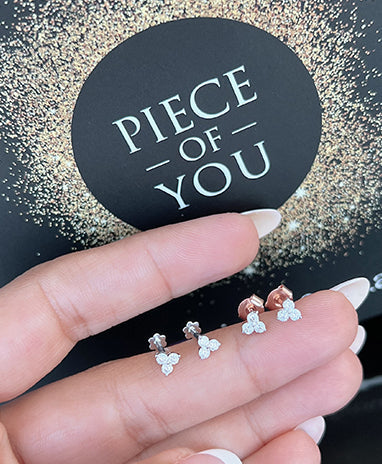 Timeless essentials Trilogy Ear Studs
