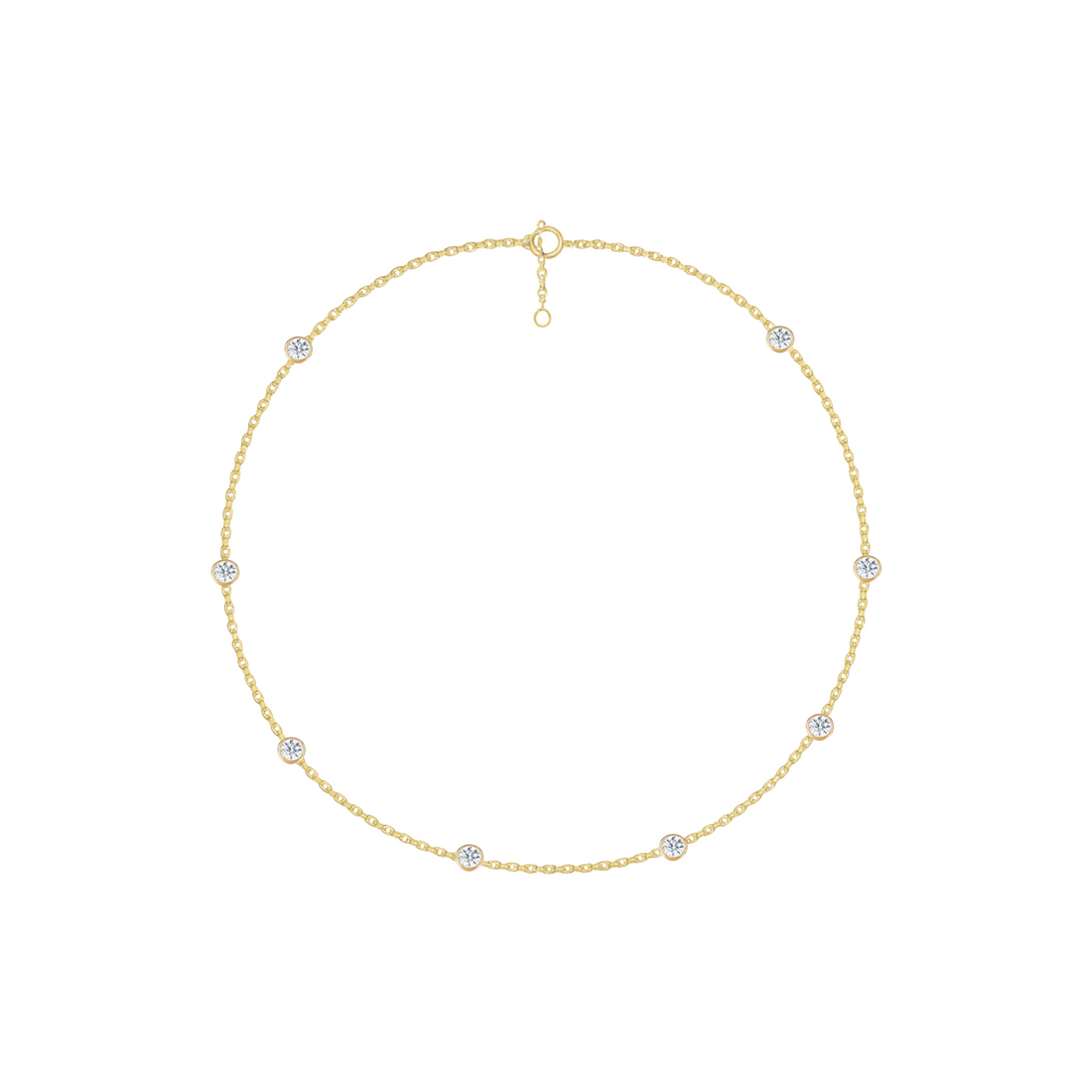 Timeless essentials Drops of Radiance Anklet