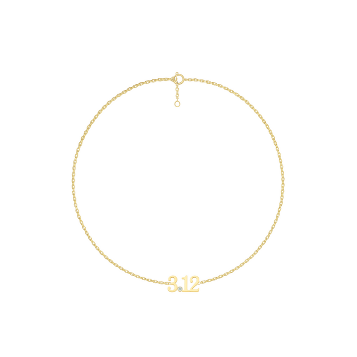 Zeeana Date Anklet