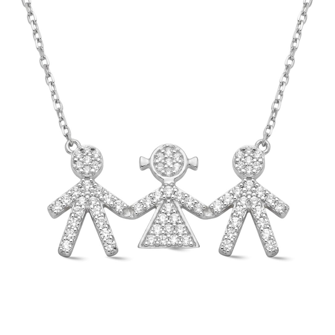 Zeeana Children's Diamond Necklace