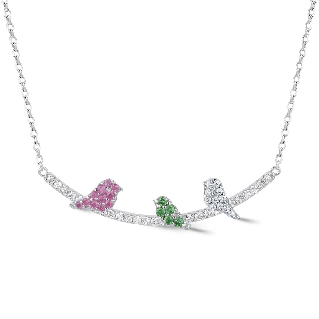 Keepsake Flock Diamond Necklace