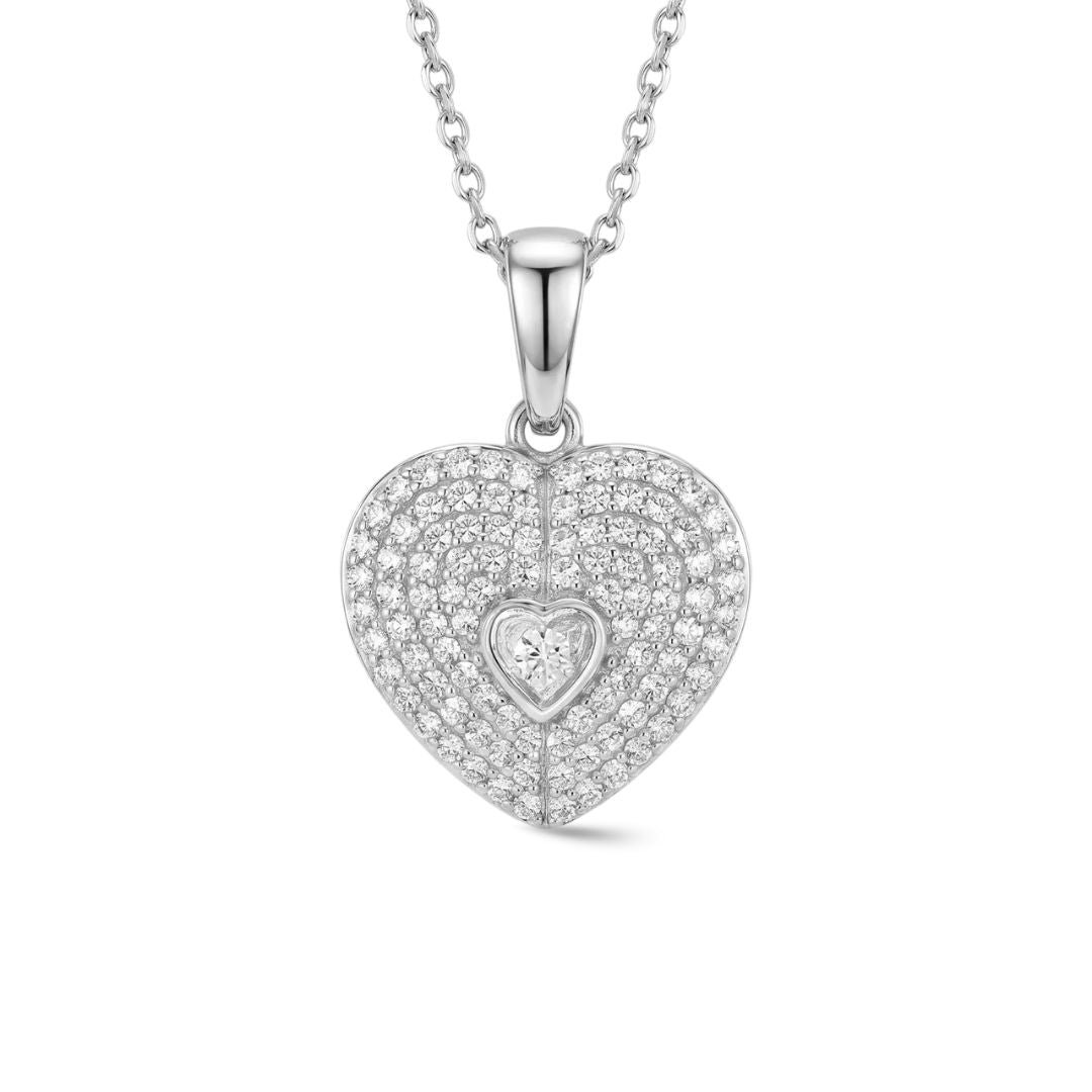 Luxury Edit Openable Heart Necklace