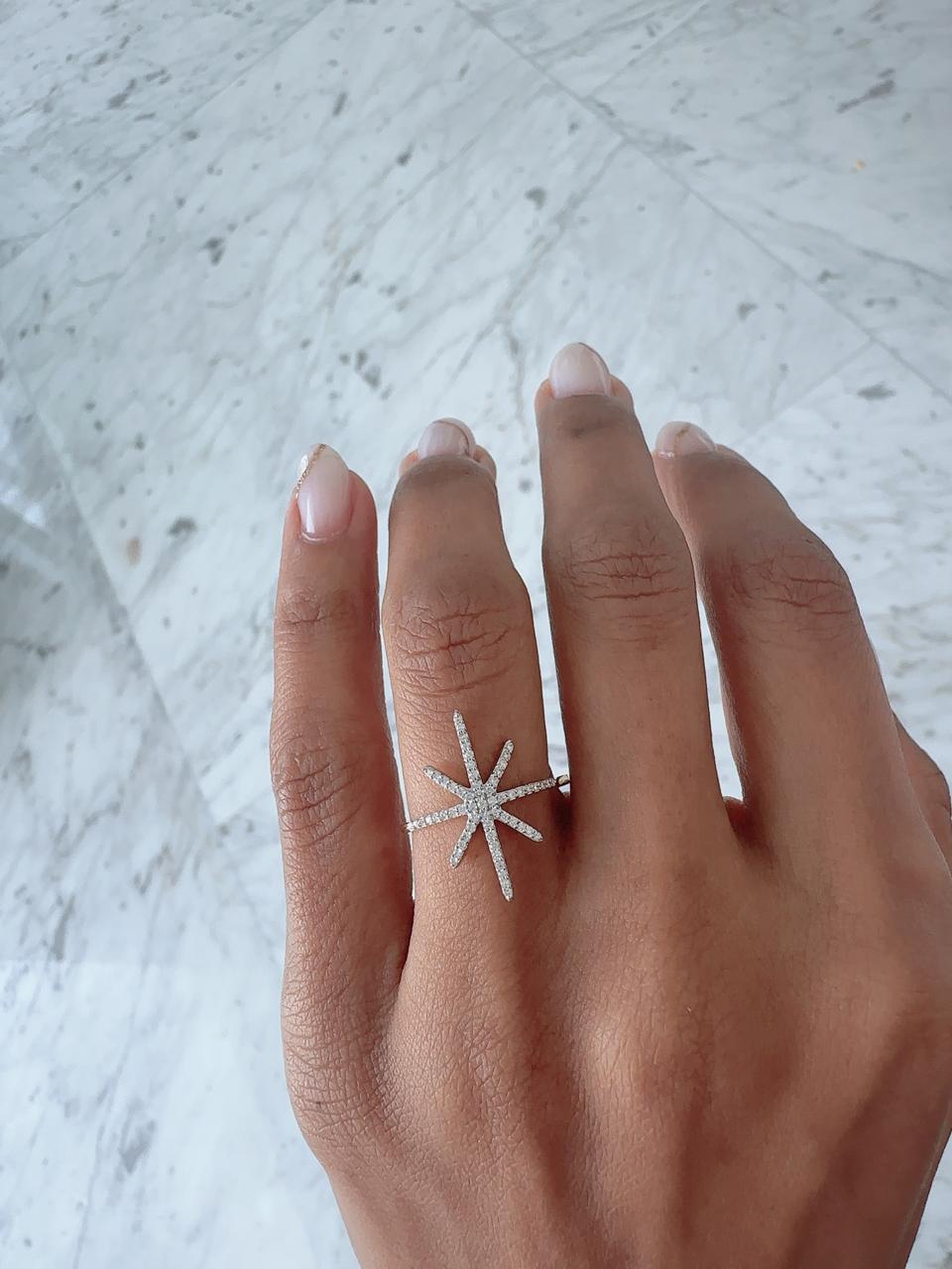 Amara Diamond Star Ring
