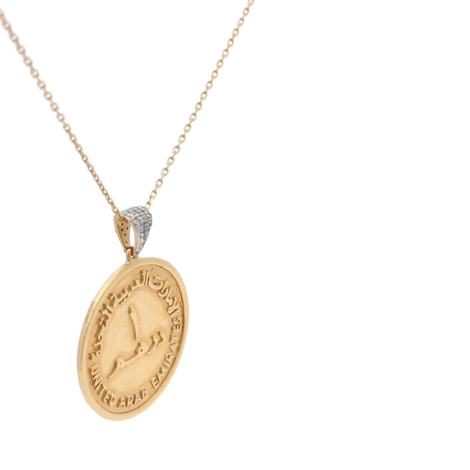 Roots Dirham Coin Necklace