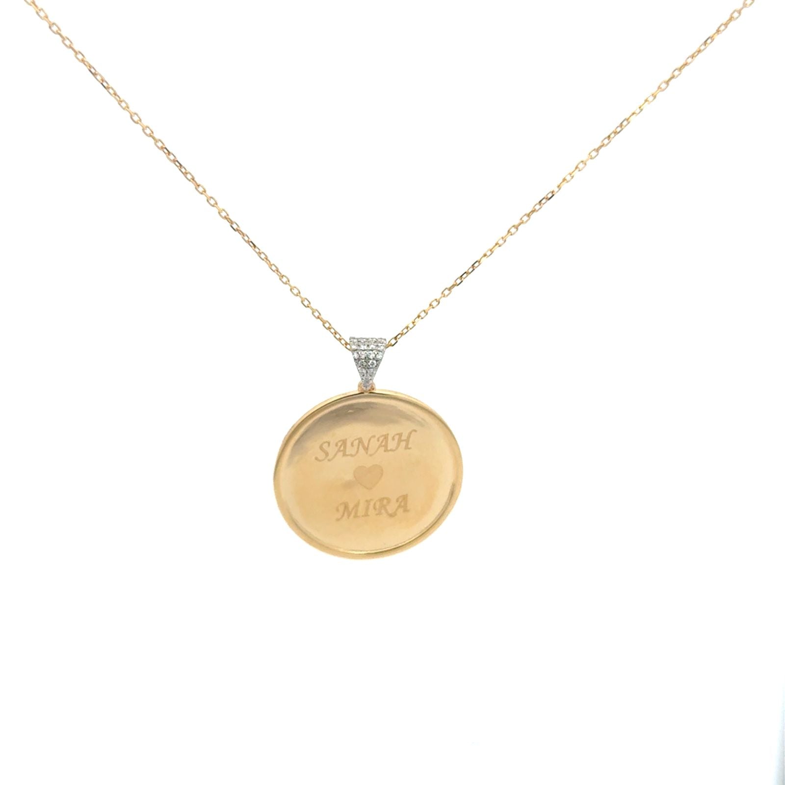 Roots Dirham Coin Necklace