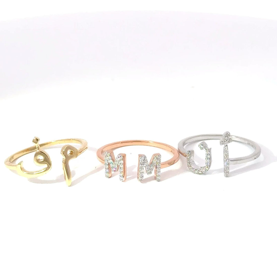 Amara Two Alphabets Ring