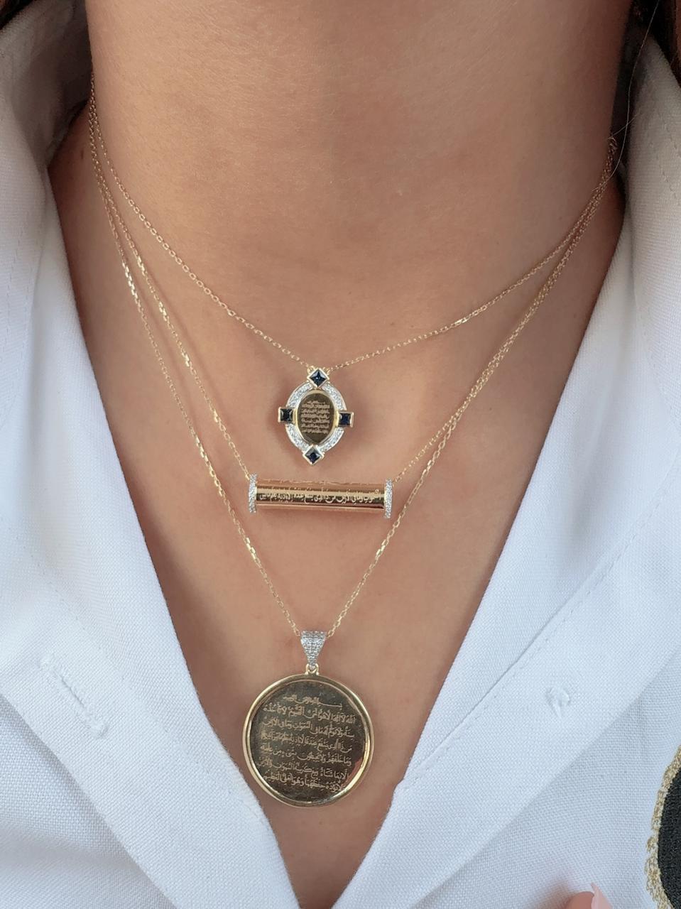 Roots Dirham Coin Necklace