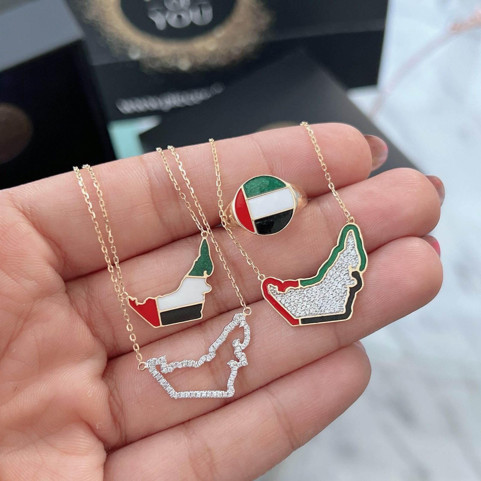 UAE Icon Pinky Ring